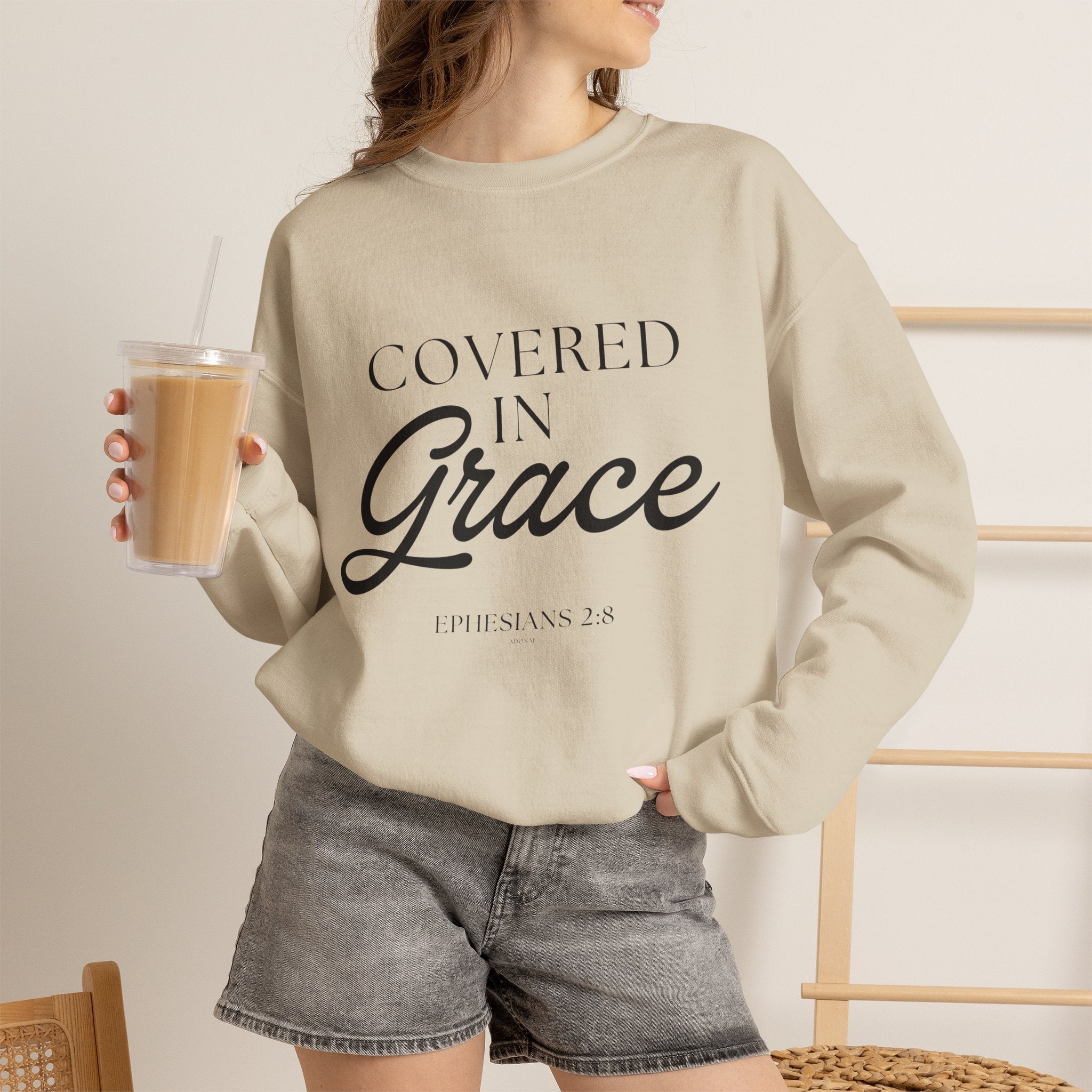 Covered In Grace Sweatshirt
